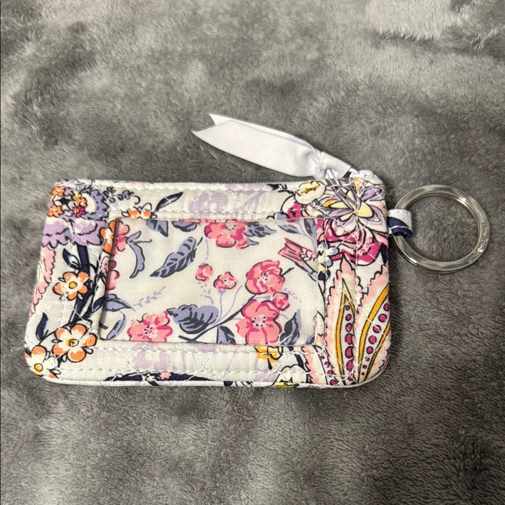 Floral Keychain Wallet